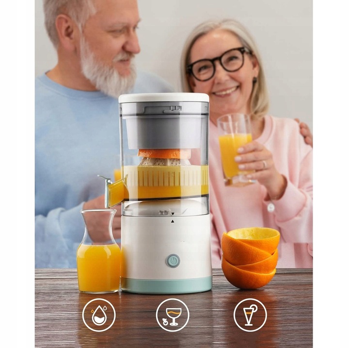 WYCISKARKA DO CYTRUSÓW 45W BEZPRZEWODOWA POMARAŃCZY CYTRYN SOKOWIRÓWKA