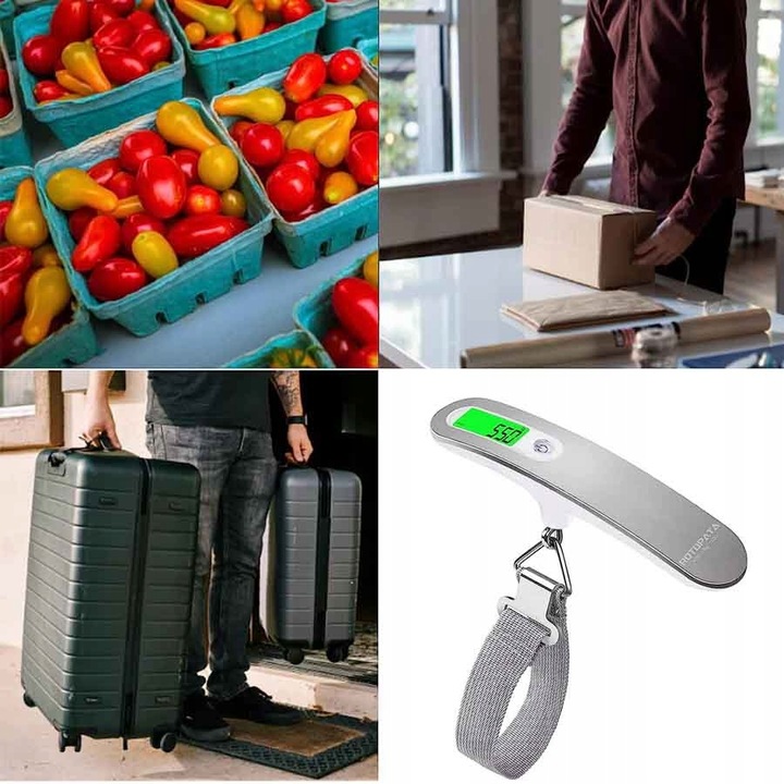 WAGA BAGAŻOWA LOTNICZA TURYSTYCZNA WĘDKARSKA 50KG