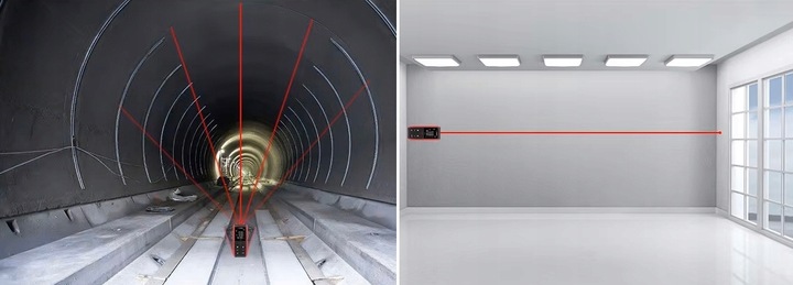 DALMIERZ LASEROWY 40M CYFROWY MIERNIK POZIOMICA LASEROWA MP1040