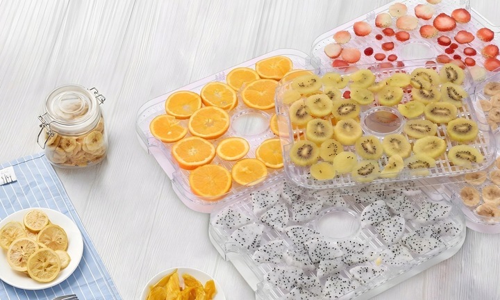 SUSZARKA DO GRZYBÓW OWOCÓW WARZYW DUŻA 15L TIMER TERMOOBIEG 500W + 6