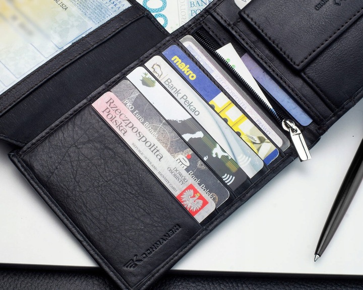 KOCHMANSKI portfel męski skórzany skóra naturalna PREMIUM