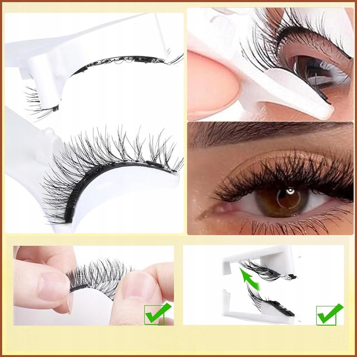 RZĘSY MAGNETYCZNE 3D NATURAL LOOK DUAL MAGNETIC LASHES KIT Z