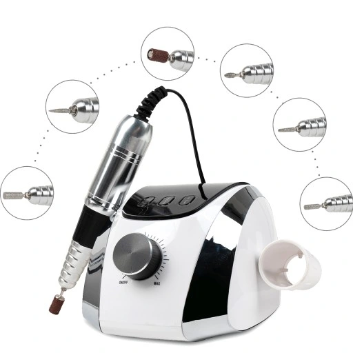 FREZARKA DO PAZNOKCI PROFESJONALNA MOCNA 68W FREZY