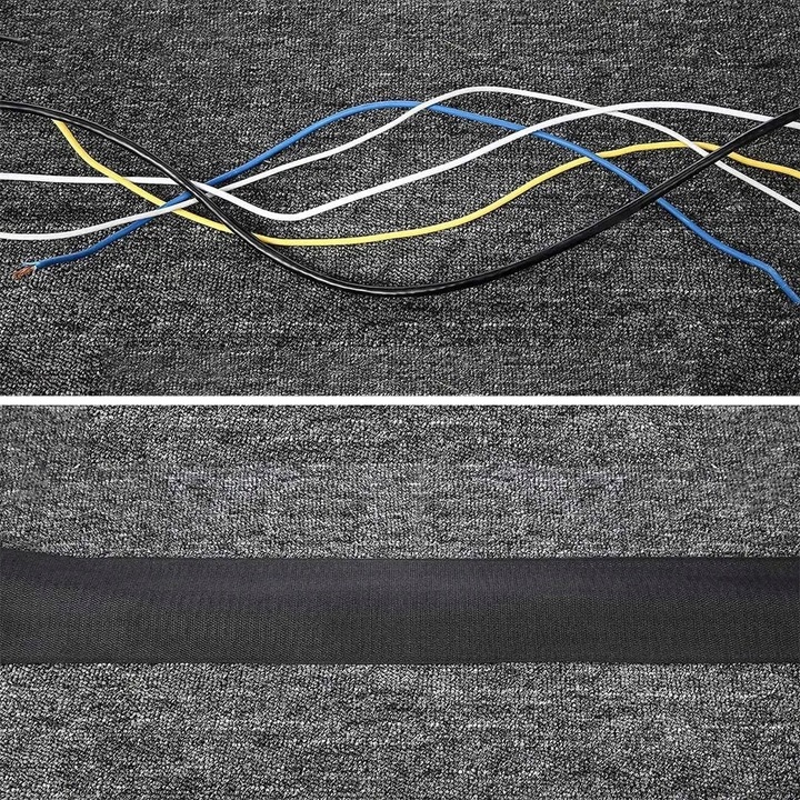 TAŚMA RZEP MASKOWNICA KABLI DYWANU WYKŁADZINY 5m