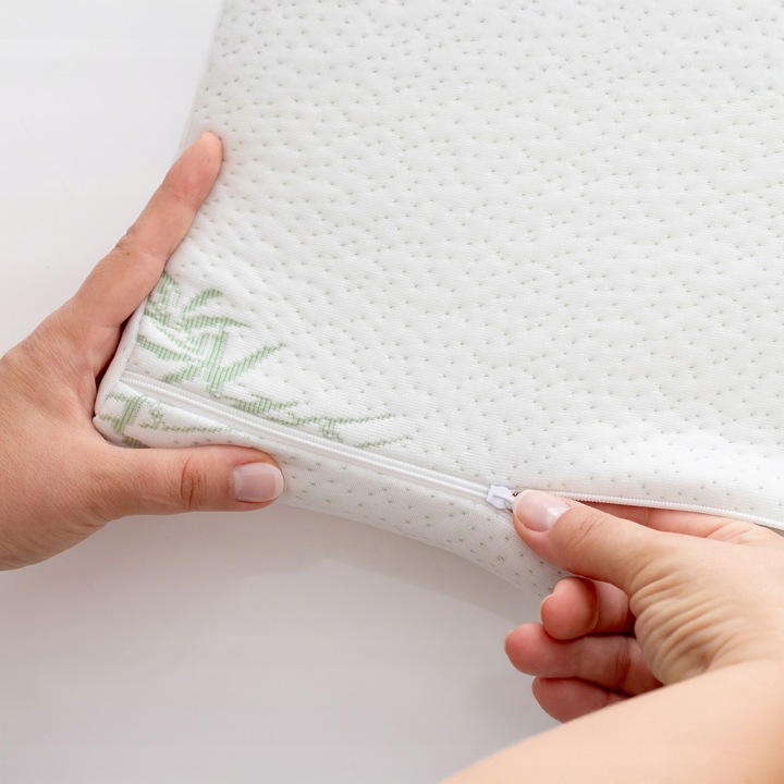 Poduszka ORTOPEDYCZNA do spania MEMORY profilowana na boku plecach