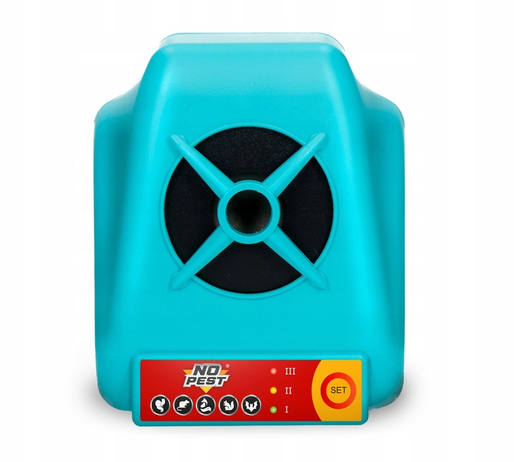 ULTRADŹWIĘKOWY ODSTRASZACZ NA KUNY MYSZY SZCZURY ŁASICE NO PEST 220.6