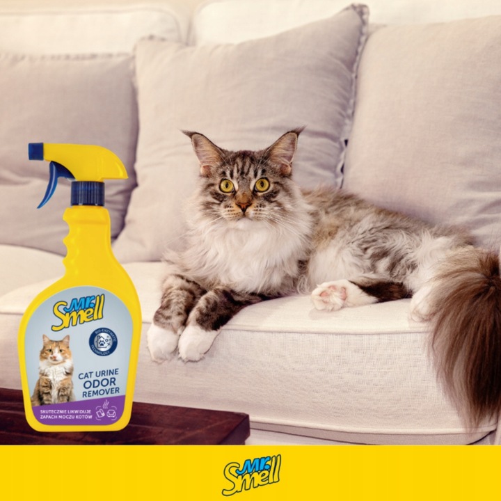 neutralizator zapachu moczu kota, skutecznie usuwa zapachy 500 ml