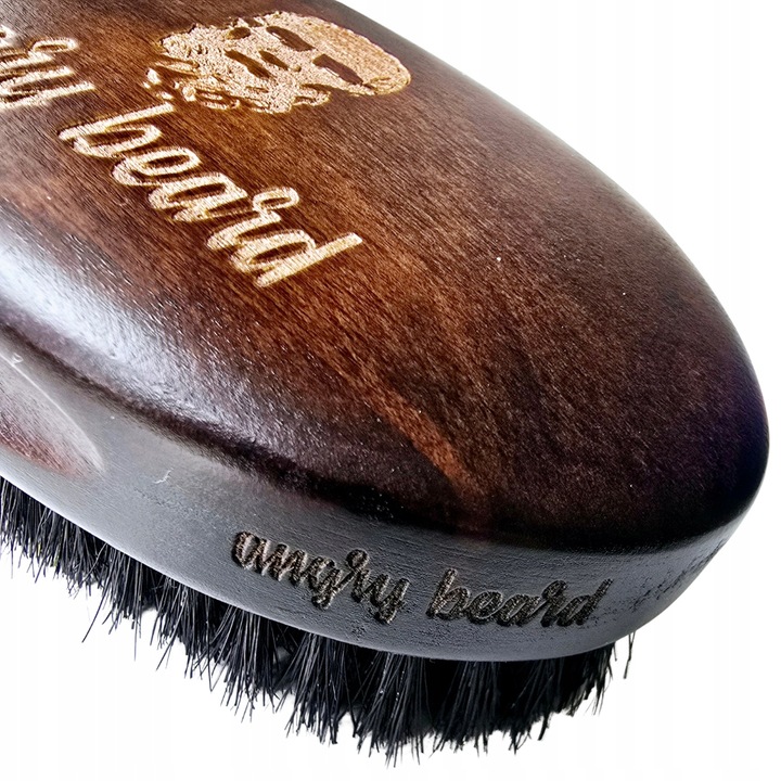 Angry Beard Legendarna Mitologiczna Szczotka do Brody z włosiem Dzika