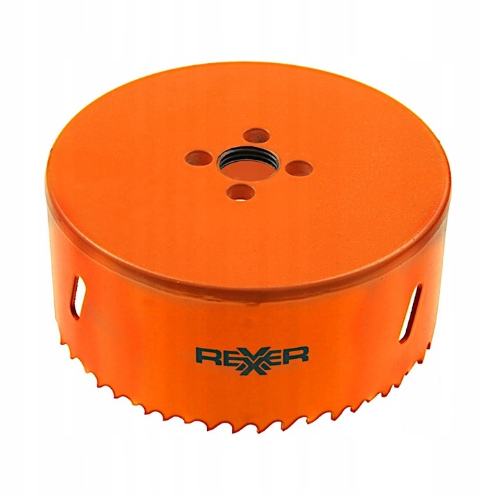 OTWORNICA DO DREWNA 100 MM + UCHWYT DO OTWORNIC BI-METALOWYCH 32-200