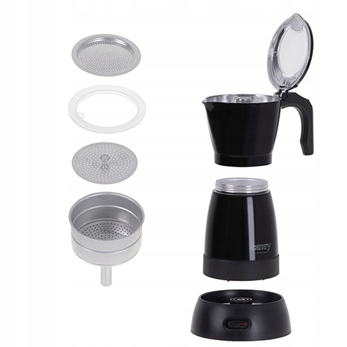Kawiarka elektryczna Zaparzacz do kawy do biura Espresso 300ml 6x