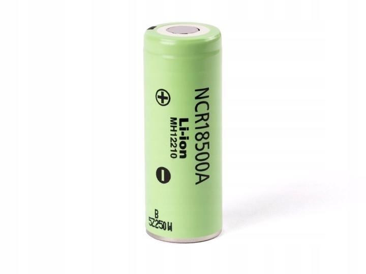 Panasonic NCR18500A 2040mAh 3,6V - 3,6V Li-ion