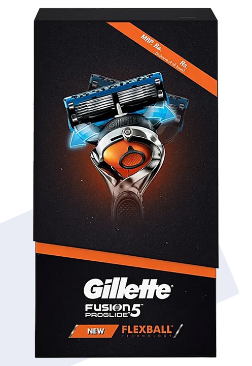 GILLETTE FUSION 5 PROGLIDE FLEXBALL MASZYNKA + 5 OSTRZY