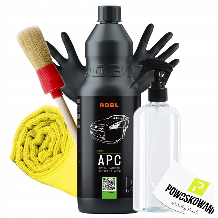 ADBL APC 1L UNIWERSALNY ŚRODEK CZYSZCZĄCY KONCENTRAT AKCESORIA MIKROFIBRA