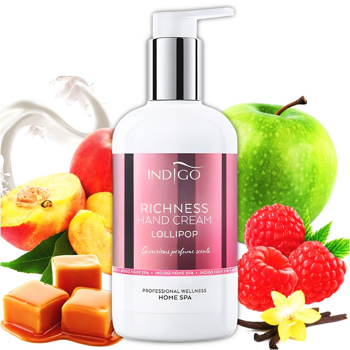 Krem do Rąk Indigo Lollipop Regenerujący i Nawilżający Skórę Dłoni 300 ml