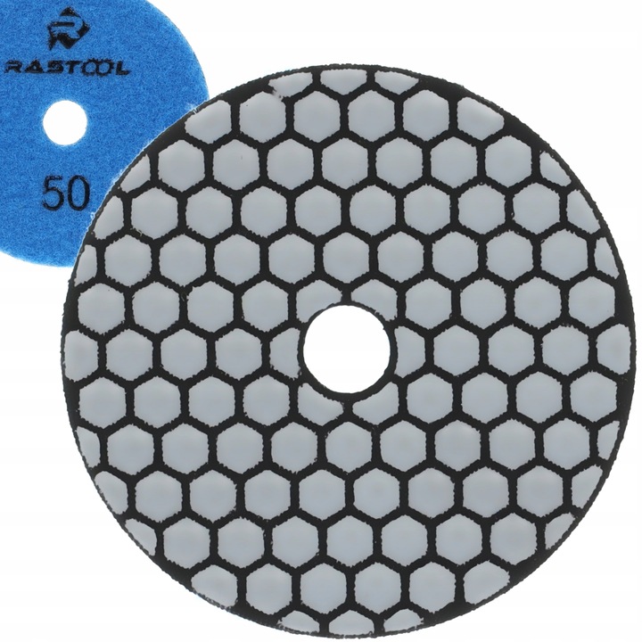 TARCZA DIAMENTOWA POLERSKA 100MM DO SZLIFOWANIA GRESU PŁYTEK NA RZEP