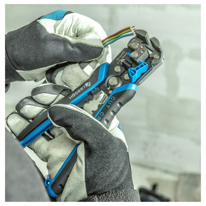 ŚCIĄGACZ IZOLACJI 0,05 - 10mm SZCZYPCE DO ŚCIĄGANIA IZOLACJI Hogert