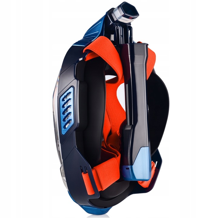 MASKA DO NURKOWANIA SNORKELINGU PEŁNOTWARZOWA NA CAŁĄ TWARZ DO WODY L/XL