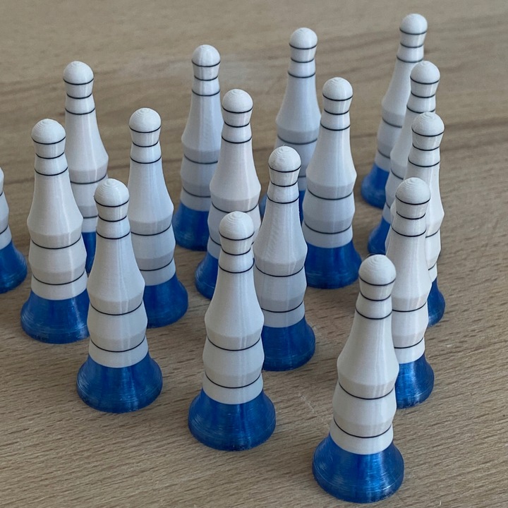 Leveling Mates38 pionki do poziomowania szafek, zestaw 16 sztuk