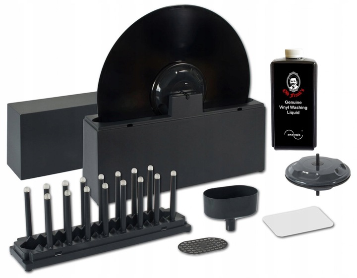 MYJKA DO PŁYT WINYLOWYCH ANALOGIS WASH'N'PLAY 2 CAŁY ZESTAW + PŁYN 1L