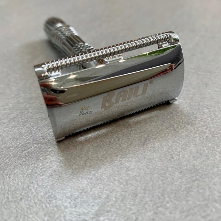 Tradycyjna Klasyczna Maszynka Do Golenia Z Lusterkiem + Żyletki Wilkinson