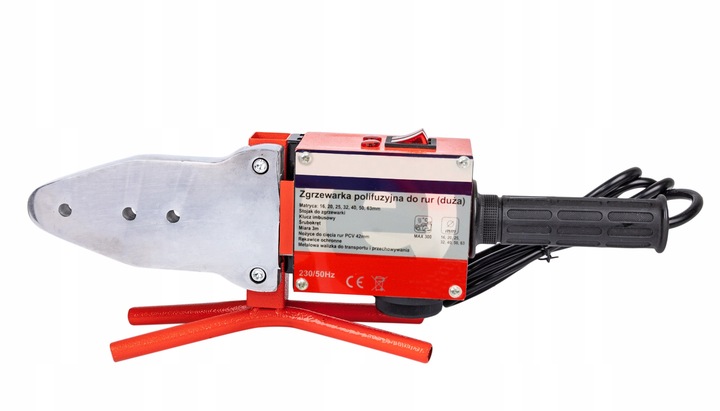 ZGRZEWARKA POLIFUZYJNA ZGRZEWARKI DO ZGRZEWANIA RUR PP MATRYCE 16-63
