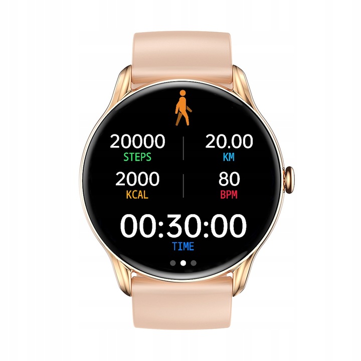 Zegarek smartwatch damski okrągły funkcje rozmowy NA PREZENT +