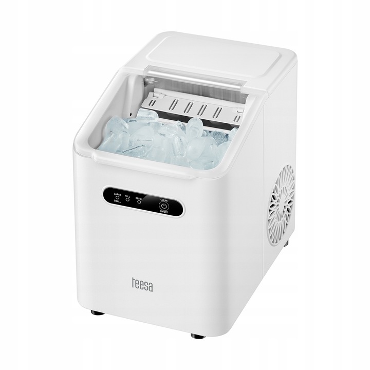 Kostkarka do lodu Teesa EASY ICE 11kg lodu 1L 110W dwa rozmiary kostek
