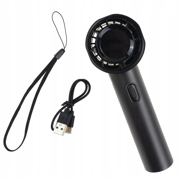 WENTYLATOR WIATRAK MINI WIATRACZEK RĘCZNY PODRÓŻNY PLAŻOWY PRZENOŚNY