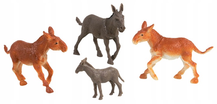 FARMA FIGURKI ZWIERZĘTA WIEJSKIE + PŁOT DRZEWA GŁAZY 55 ELEMENTÓW ZESTAW