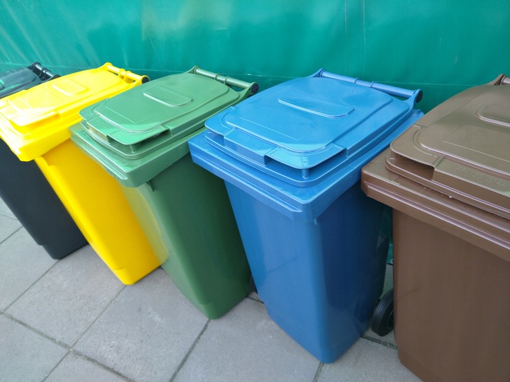 POJEMNIK KOSZ KUBEŁ 120L NA ŚMIECI ODPADY-MOCNY PL