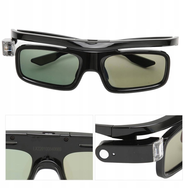 DLP LINK PROJEKTOR OKULARY 3D AKTYWNA MIGAWKA