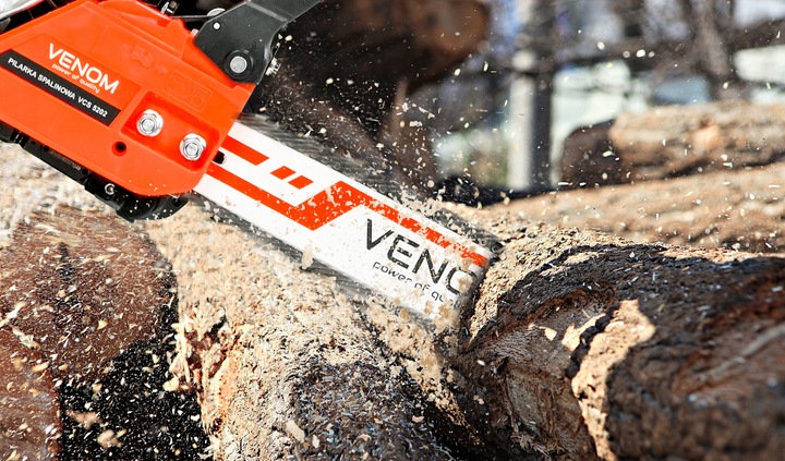 PIŁA SPALINOWA PILARKA ŁAŃCUCHOWA 5,9KM 58CC 4xŁAŃCUCH 2xPROWADNICE