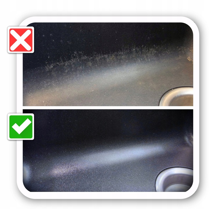 IMPREGNAT do zlewozmywaków CZARNYCH GRANITOWYCH pielęgnacja nabłyszczacz