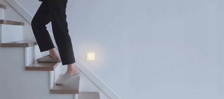 Yeelight Lampka Nocna LED z Czujnikiem Zmierzchu OSZCZĘDNA 0,5W do Gniazdka