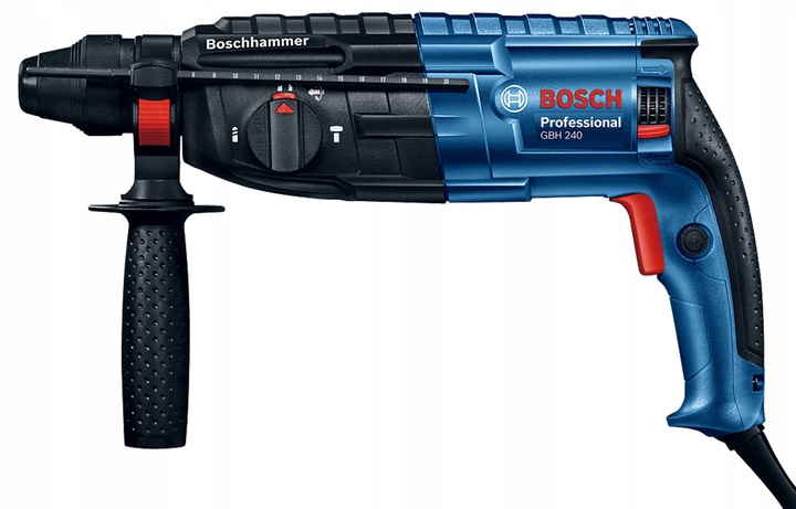 MOCNA Młotowiertarka SDS Plus 2.7 J Walizka BOSCH GBH 240