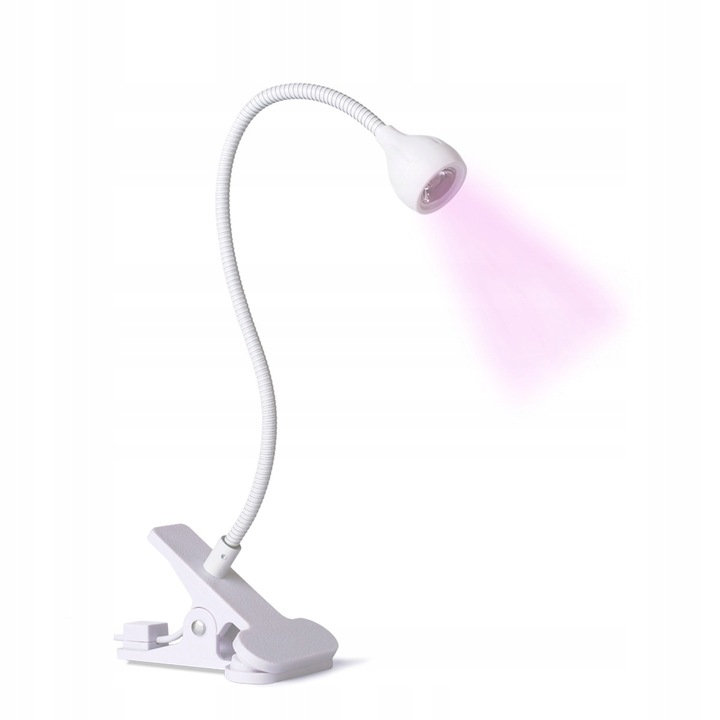 Lampka UV LED do górnych form 5W biała. Mini lampka UV zasilana USB.