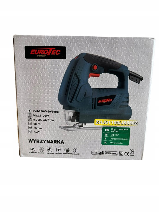 WYRZYNARKA PRZECINARKA PIŁA DO DREWNA + 11 NOŻY