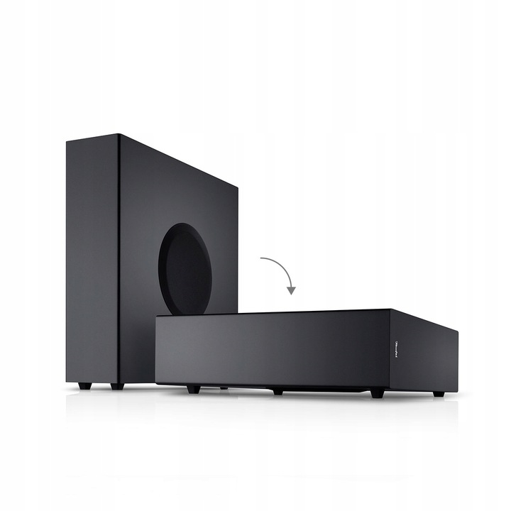 Soundbar czarny Teufel CINEBAR 11,2.1,subwoofer