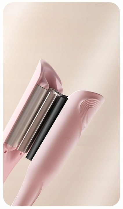 LOKÓWKA DUOMEI Profesjonalna Lokówka Falownica do włosów różowy 32MM