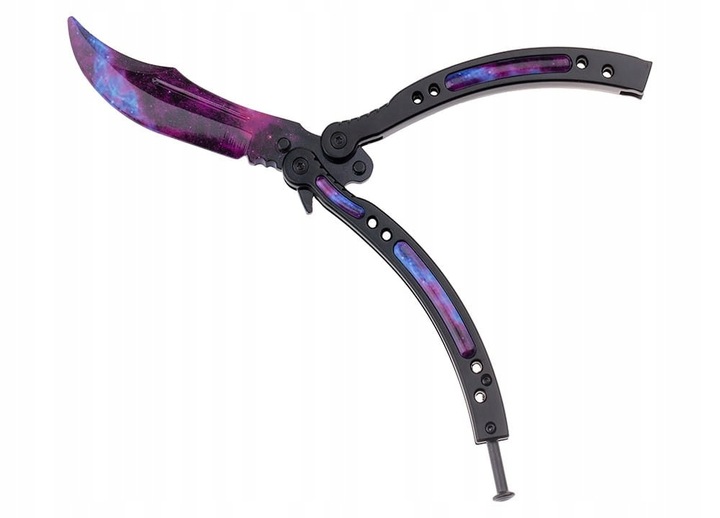 NÓŻ MOTYLKOWY TRENINGOWY CS:GO BAILSONG MOTYLEK