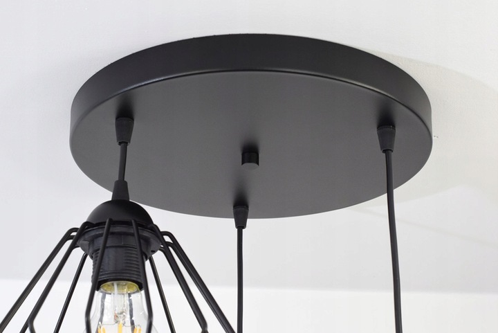 LAMPA WISZĄCA SUFITOWA ŻYRANDOL BRYLANT LED 724-E3