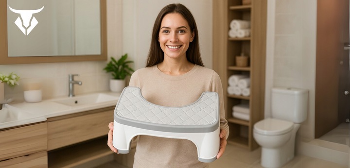 PODNÓŻEK TOALETOWY PODEST ŁAZIENKOWY TOALETY DLA DZIECI I DOROSŁYCH