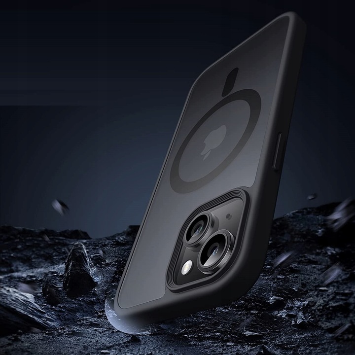 Etui Do iPhone 13 +Szkło 9H WZMACNIANE 360° Matt Case Do Magsafe