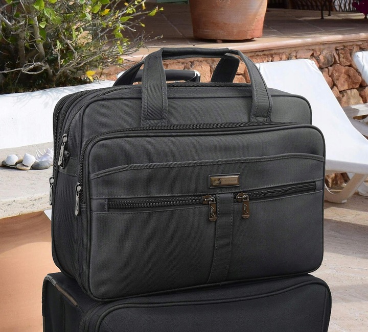 TORBA MĘSKA TECZKA na ramię na LAPTOP do PRACY