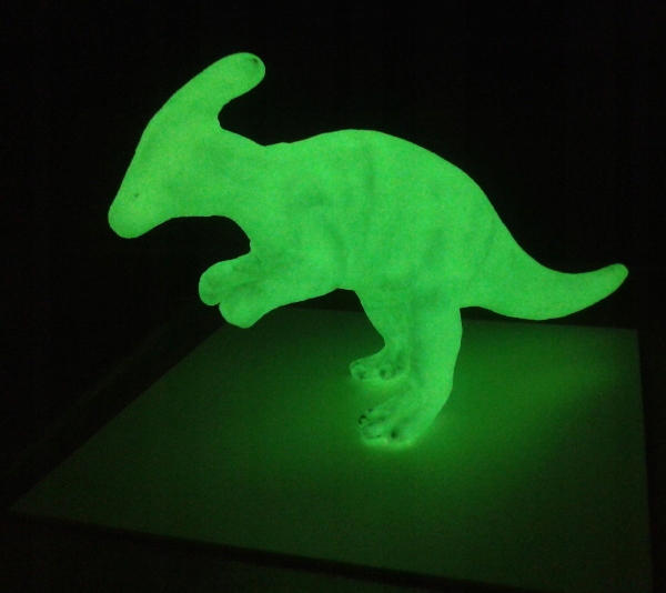 Farba świecąca w ciemności SUPERMOCNA 25ml 50g luminescencyjna zielona fluo