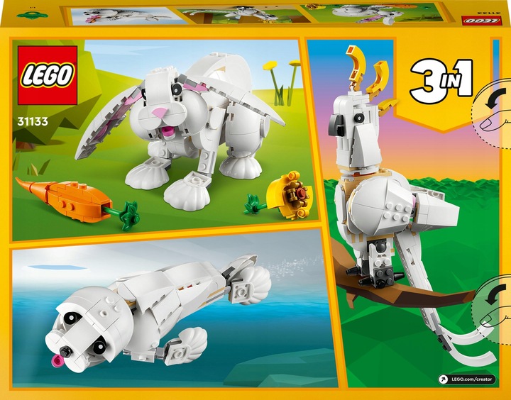LEGO Creator Biały królik 31133