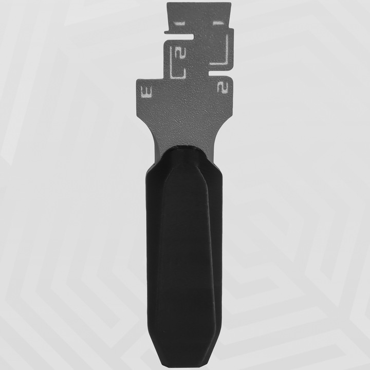 PRZYMIAR DO GIĘTARKI ZAGINARKI NARZĘDZIE DEKARSKIE DO PROFILOWANIA