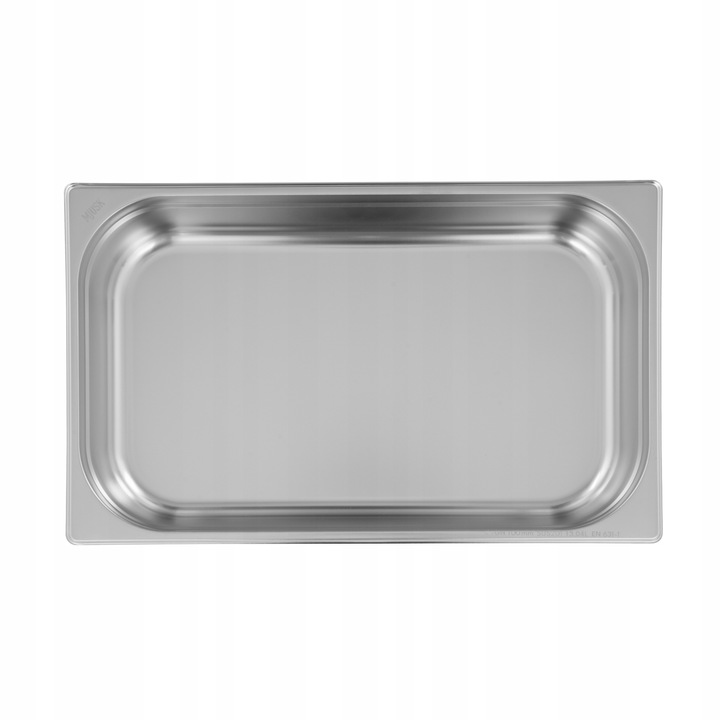 POJEMNIK GASTRONOMICZNY GN 1/1 100 mm STAL NIERDZEWNA 13 L MJUSK