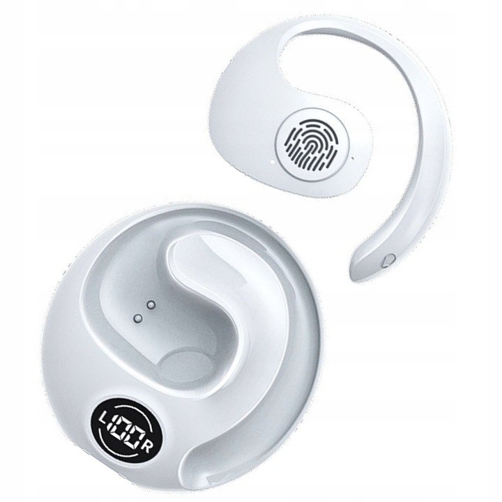 SŁUCHAWKI BEZPRZEWODOWE ZAUSZNE JR07 DO BIEGANIA i ROWER