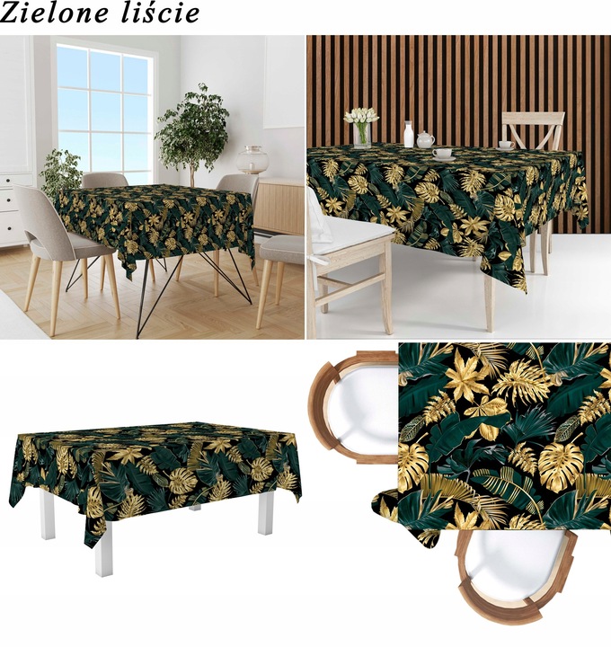 OBRUS PLAMOODPORNY 120X160 WZORY